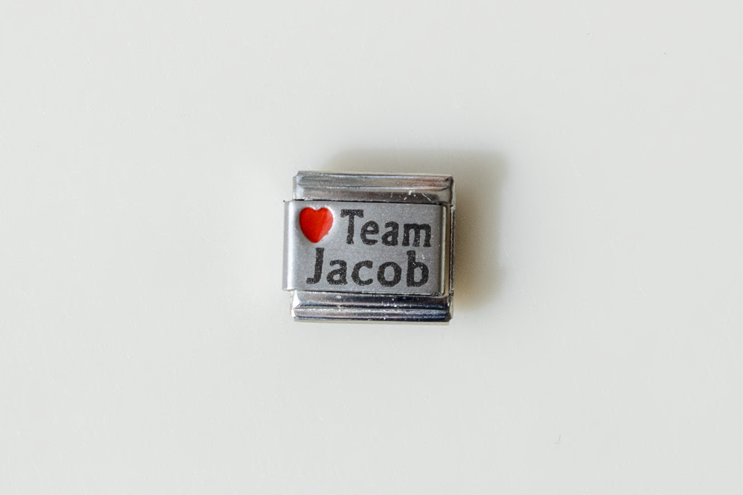 Team Jacob Charm