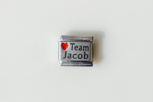 Team Jacob Charm